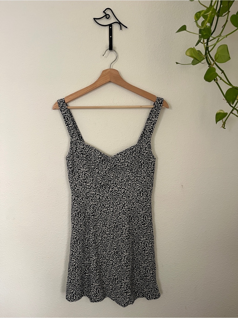 Reformation Fairfax Navy & White Sundress sz 2